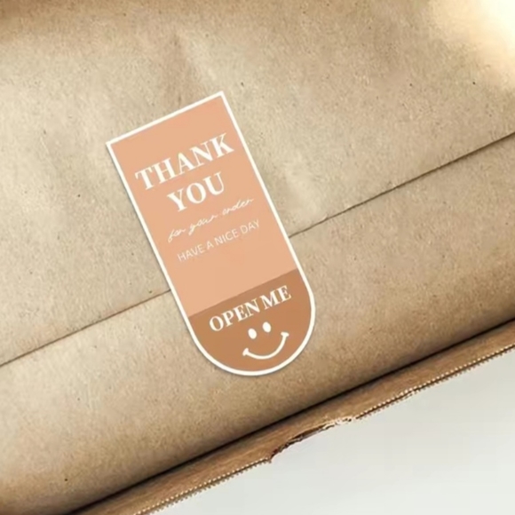 NEW 100 Thank You tab stickers - Picture 3 of 3